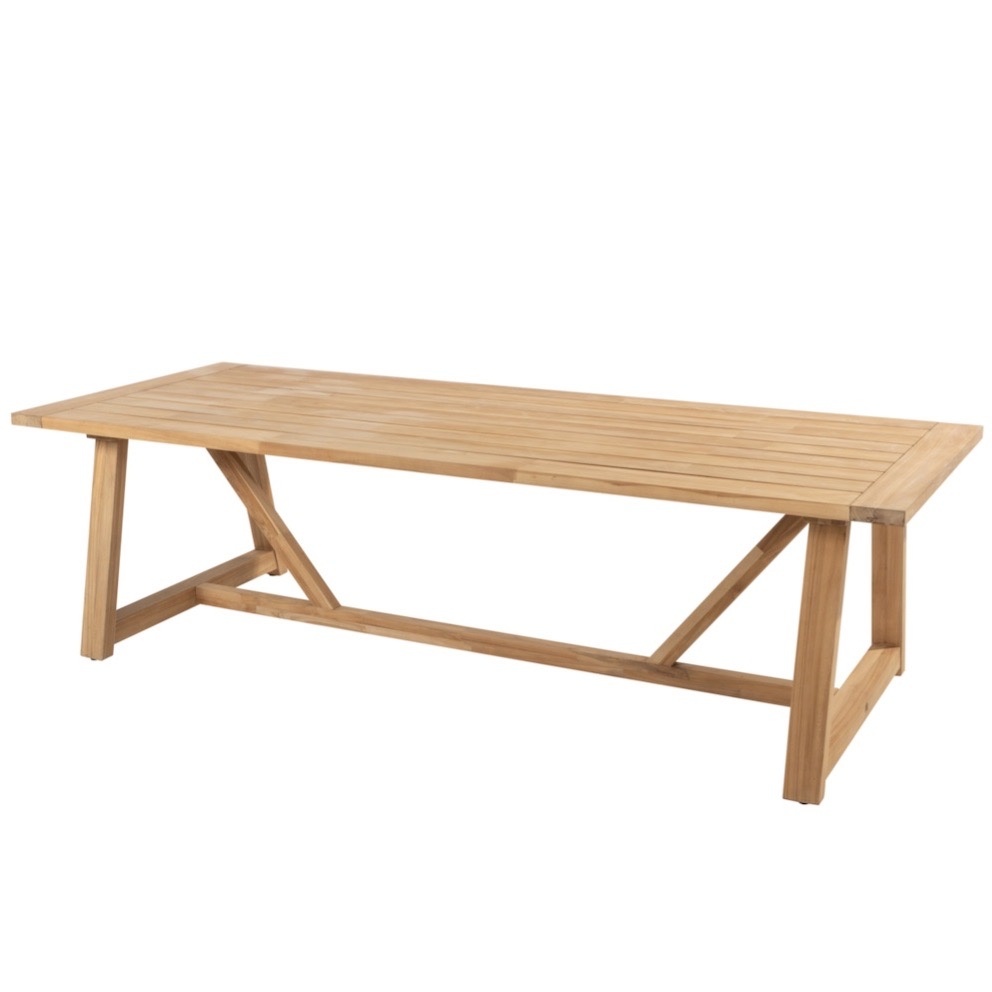 Taste 4SO Noah dining tuintafel 260x100xH75 cm teak 