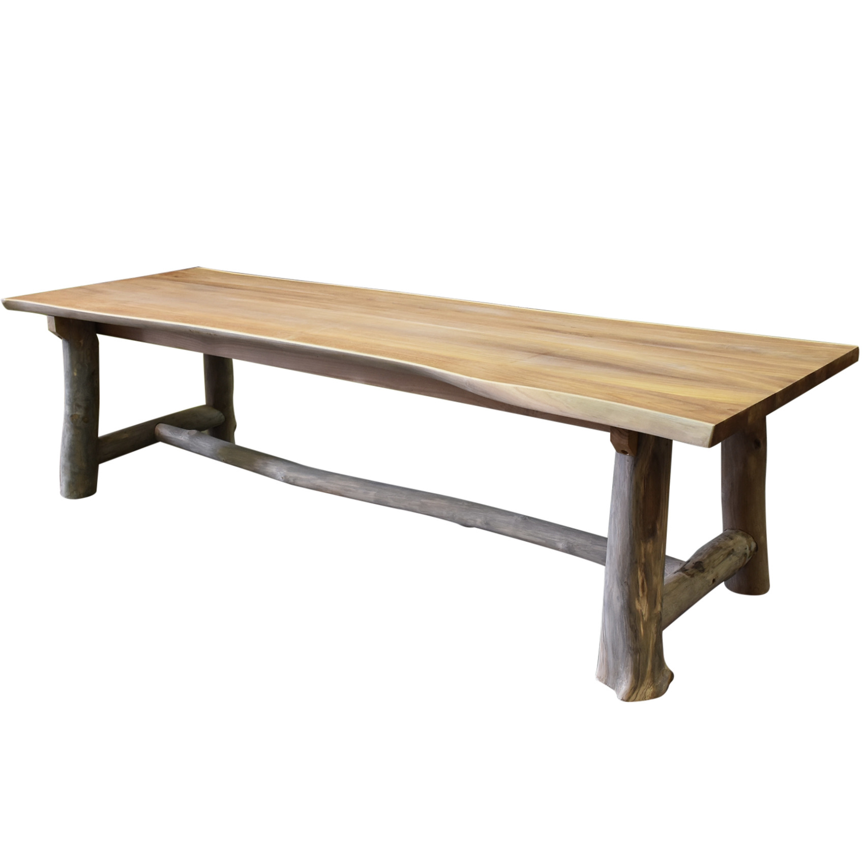 AVH-Collectie Pearl dining tuintafel 300x100xH77,5 cm teak