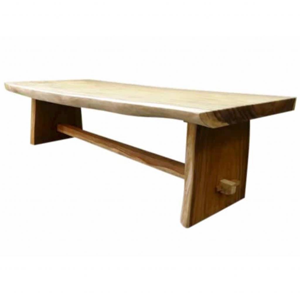 AVH-Collectie Boomstamtafel 300x110xH77,5 cm - bladdikte 10 cm
