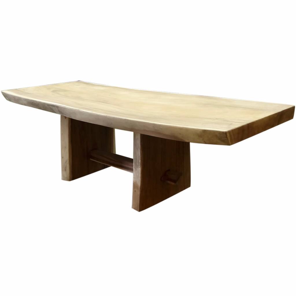 AVH-Collectie Boomstamtafel kopzit 400x100xH77,5 cm - bladdikte 10 cm