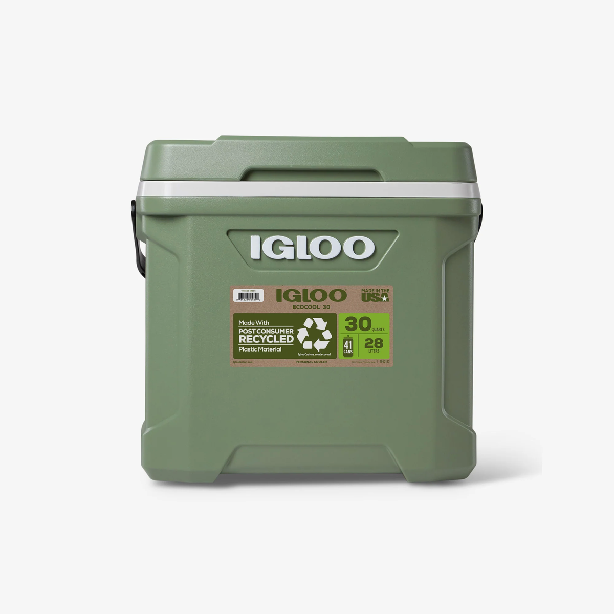 Igloo ECO30 ECOCOOL 30 passieve koelbox vintage design