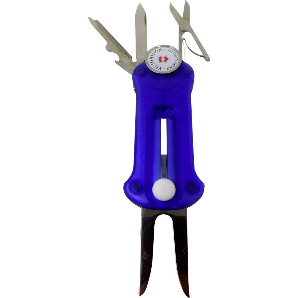 Victorinox Golf Tool 0.7052.T2 Multitool Aantal functies 10 Blauw (transparant)