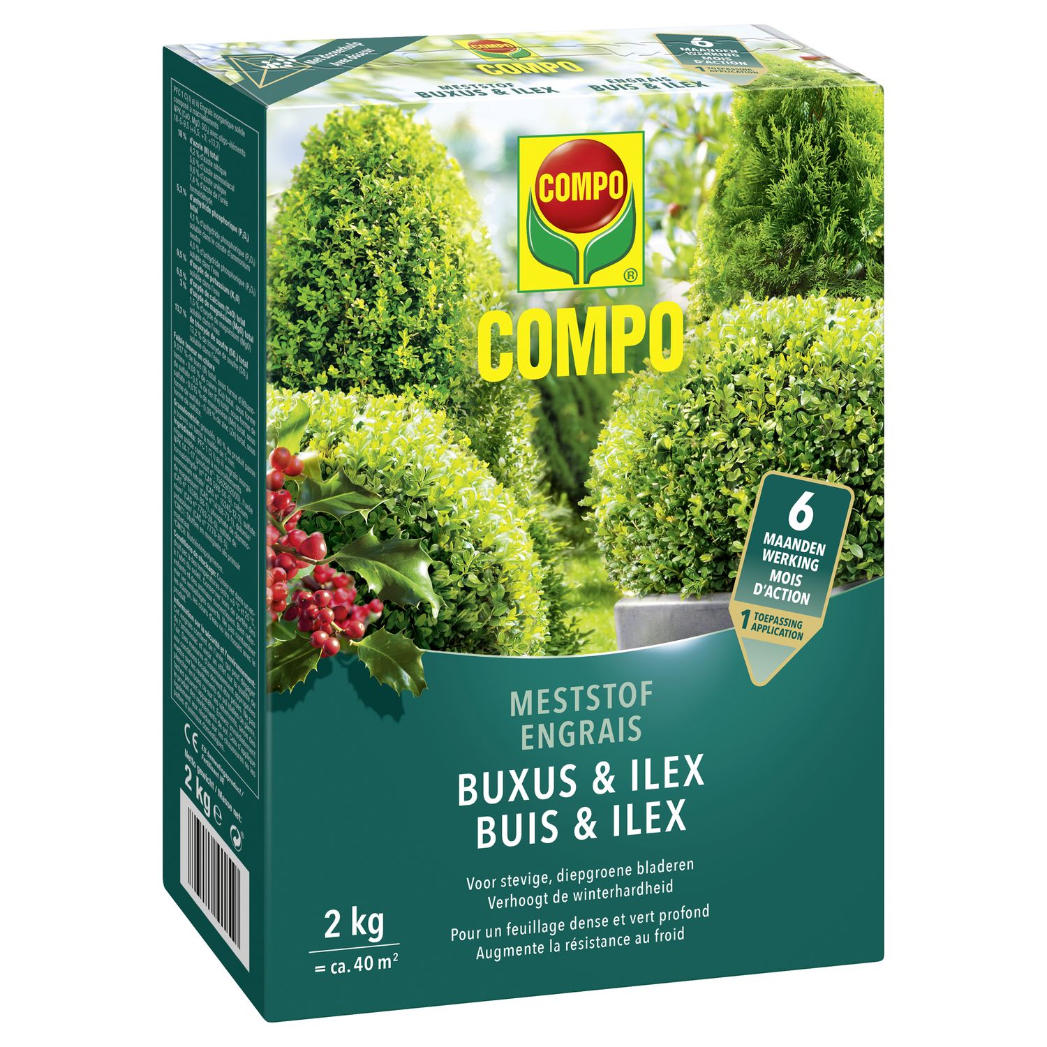 Compo Meststof Buxus & Ilex 2kg