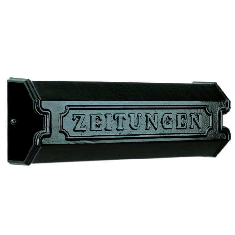 KS Verlichting KrantenrolScroll Zeitungen met tekst zeitungen - zwart - 1706
