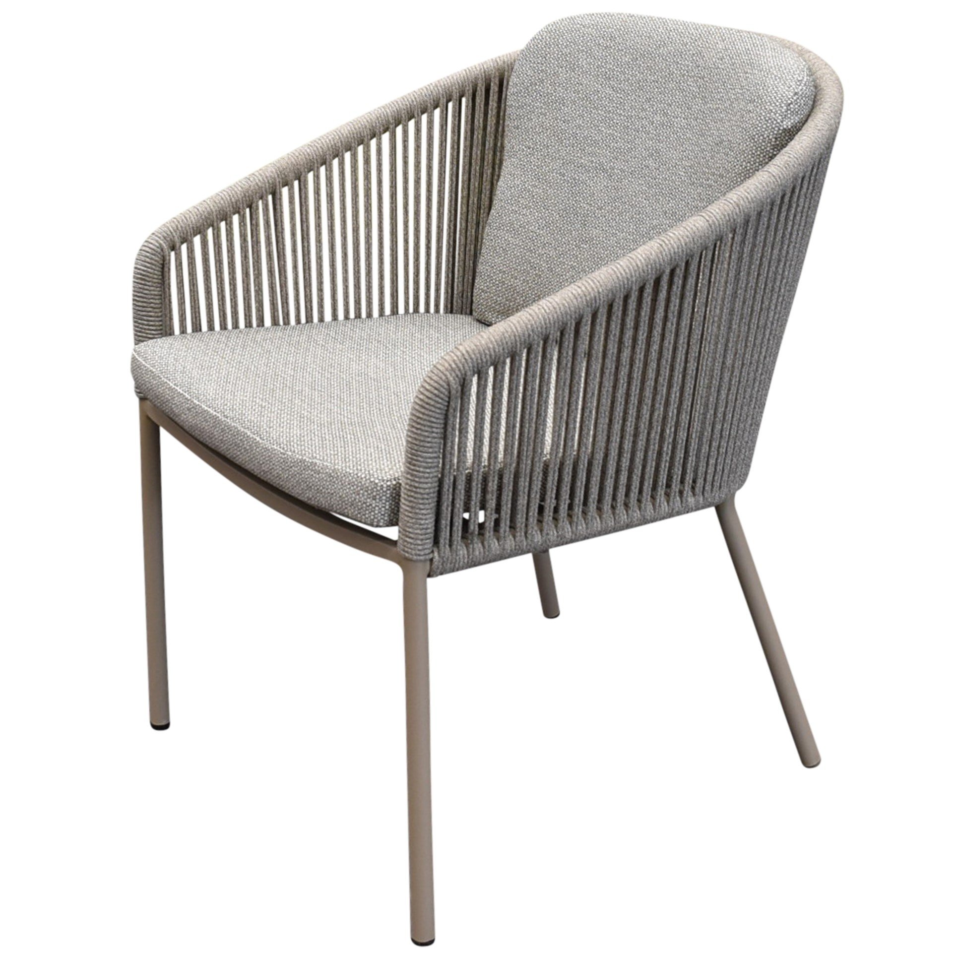 AVH-Collectie Brightling dining tuinstoel latte rope