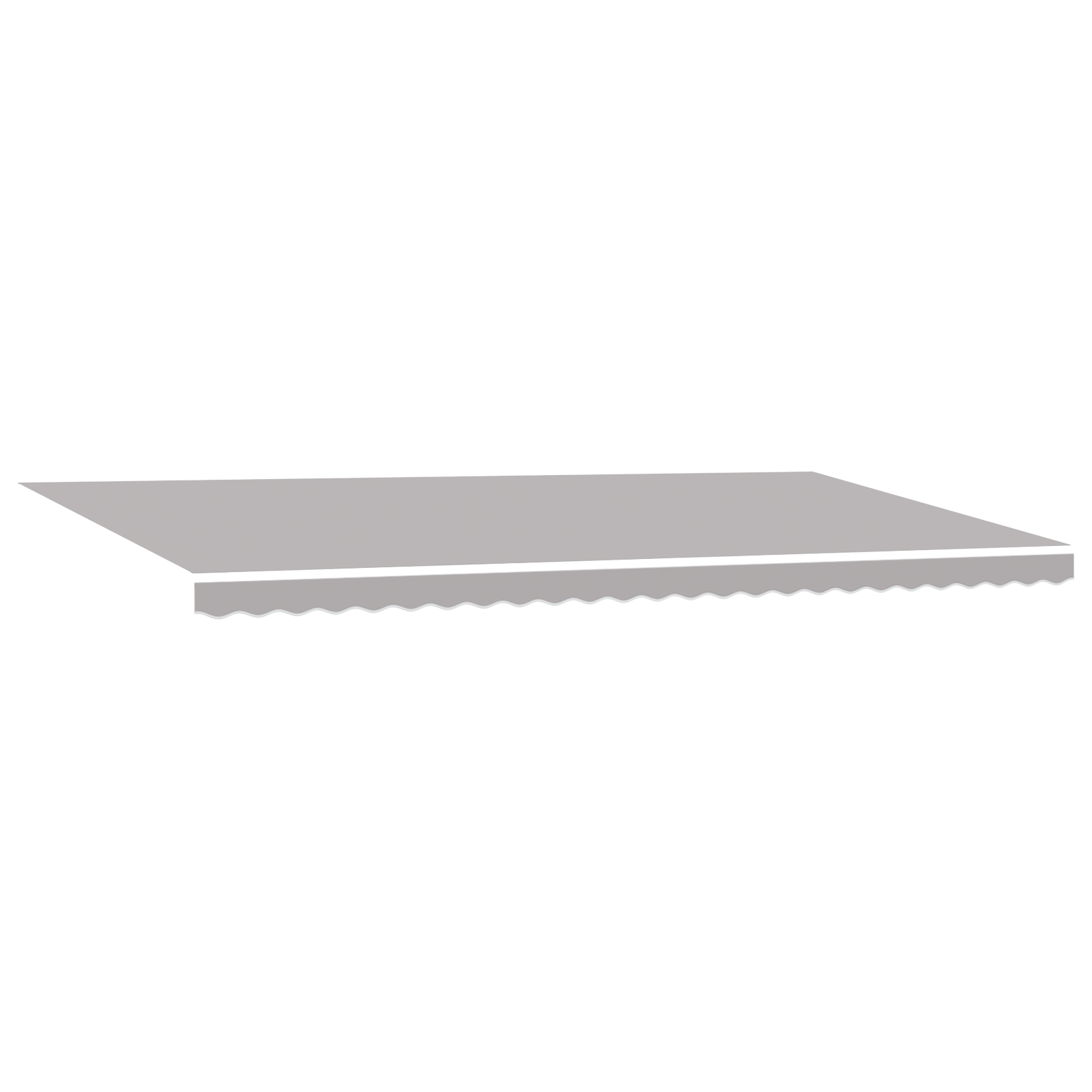 vidaXL Automatische Inklapbare Luifel met LED Licht Lichtgrijs 600x300 cm