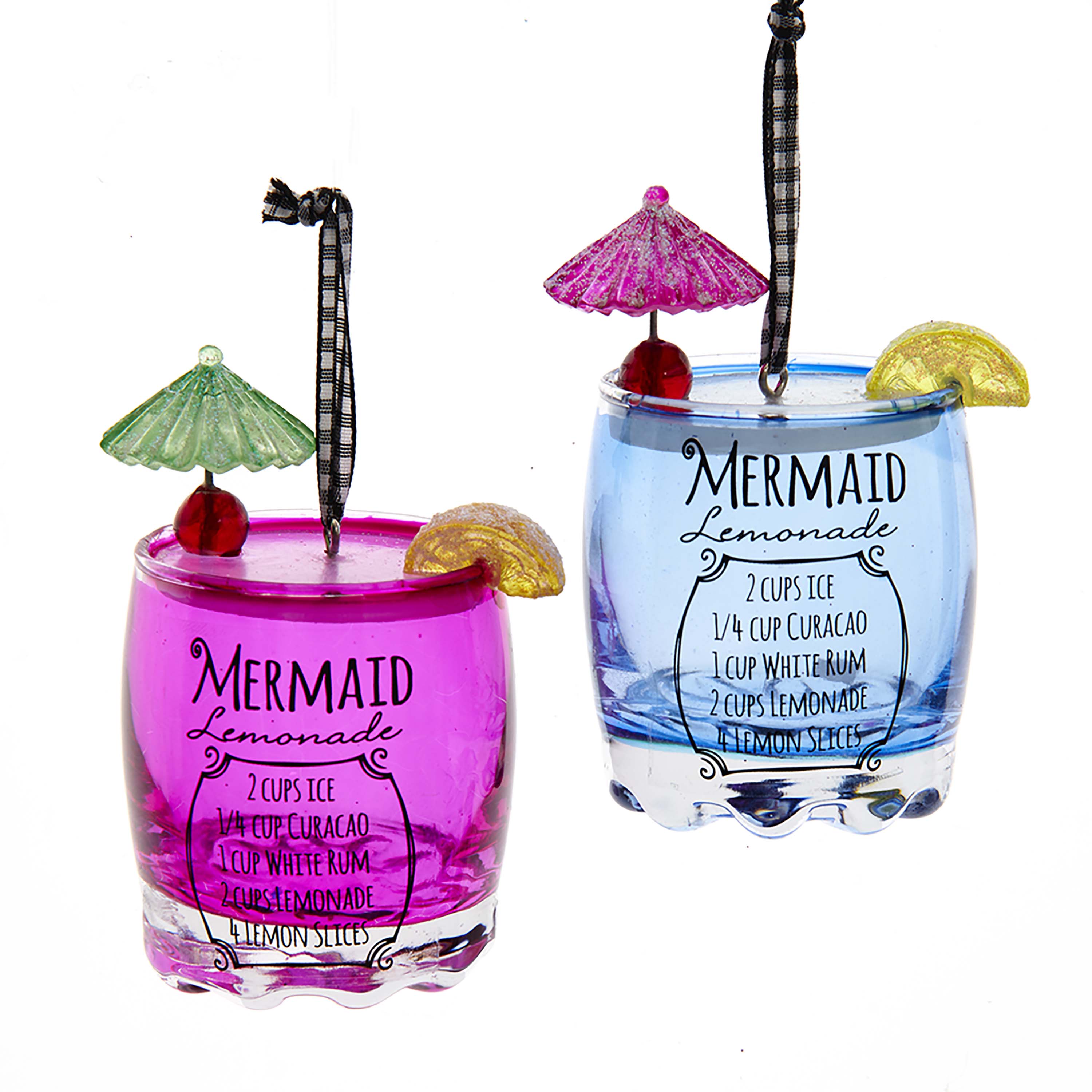 Kurt s adler Ornament lemon kunststof h8 cm - 