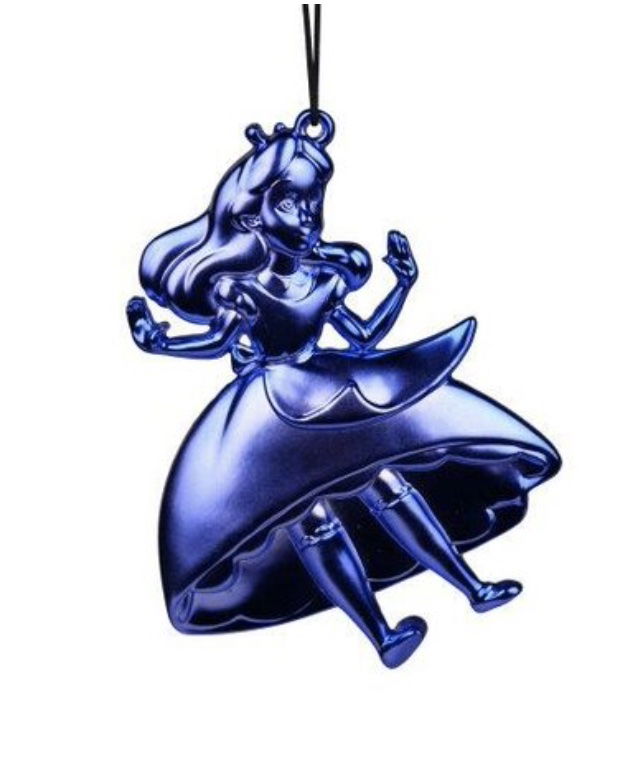 Kurt s adler Ornament metaal alice blauw l12cm - 