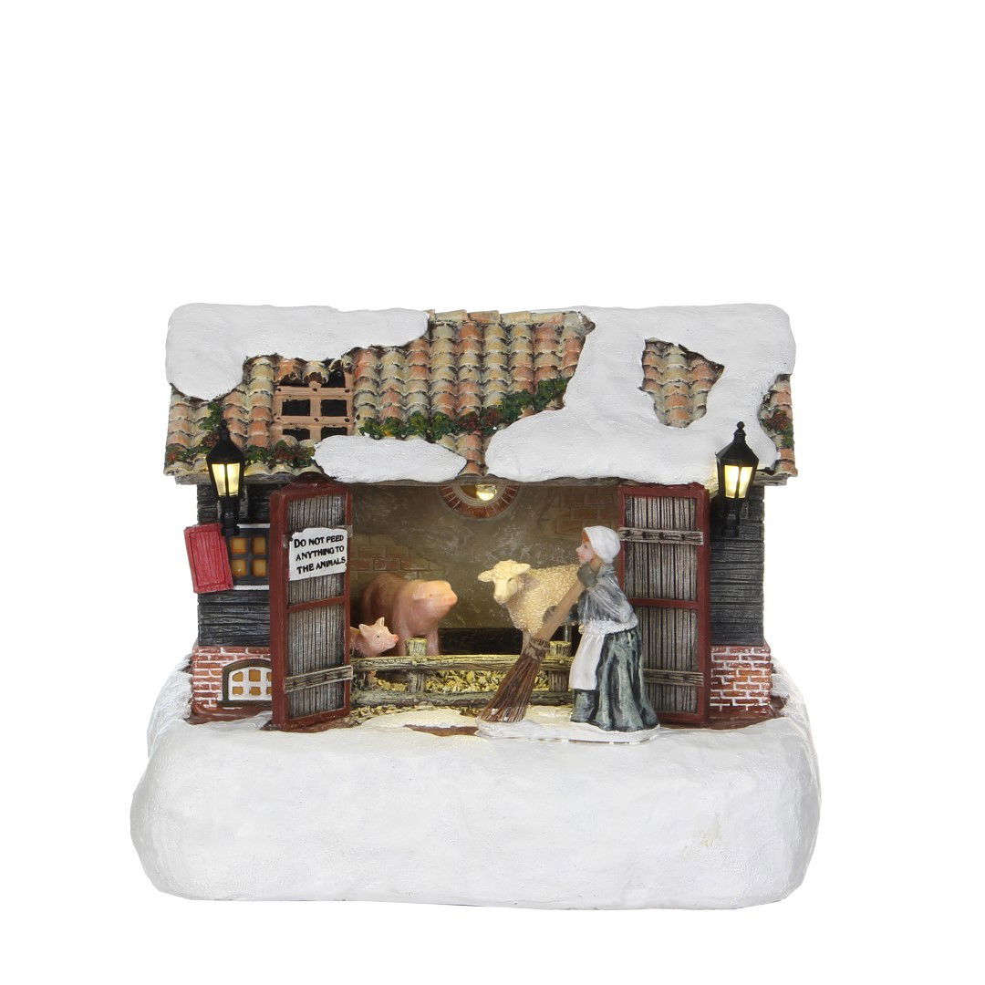 Boerenschuur 18x13,5x14 cm - 