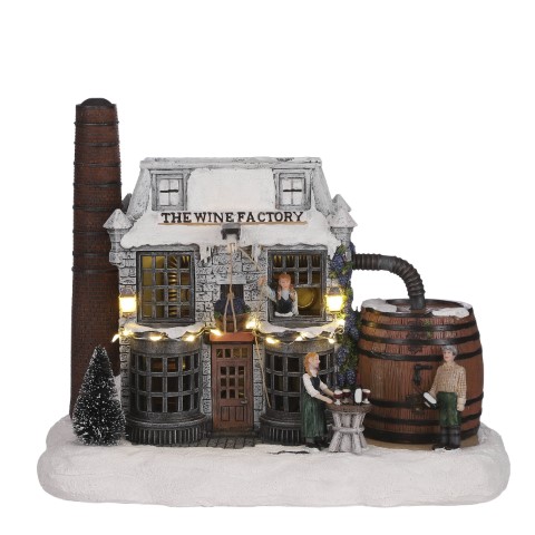 Wine factory battery operated - l30xw18xh24,5cm - 