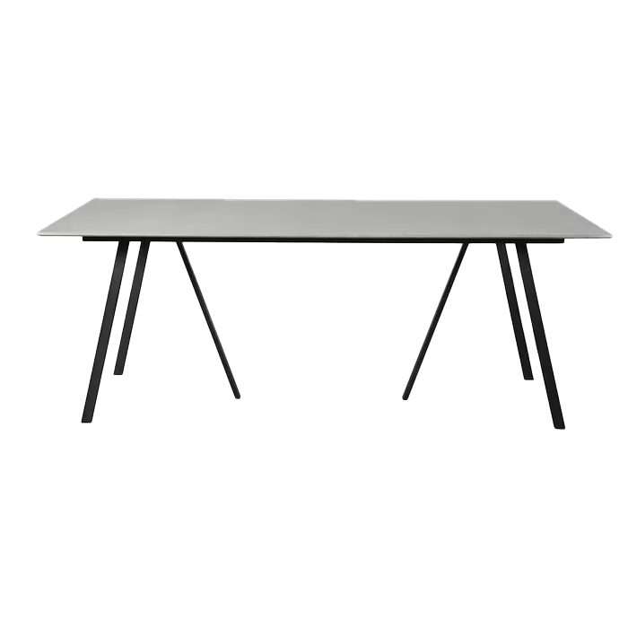 Lisomme Zola tuintafel grijs - 200 x 100 cm