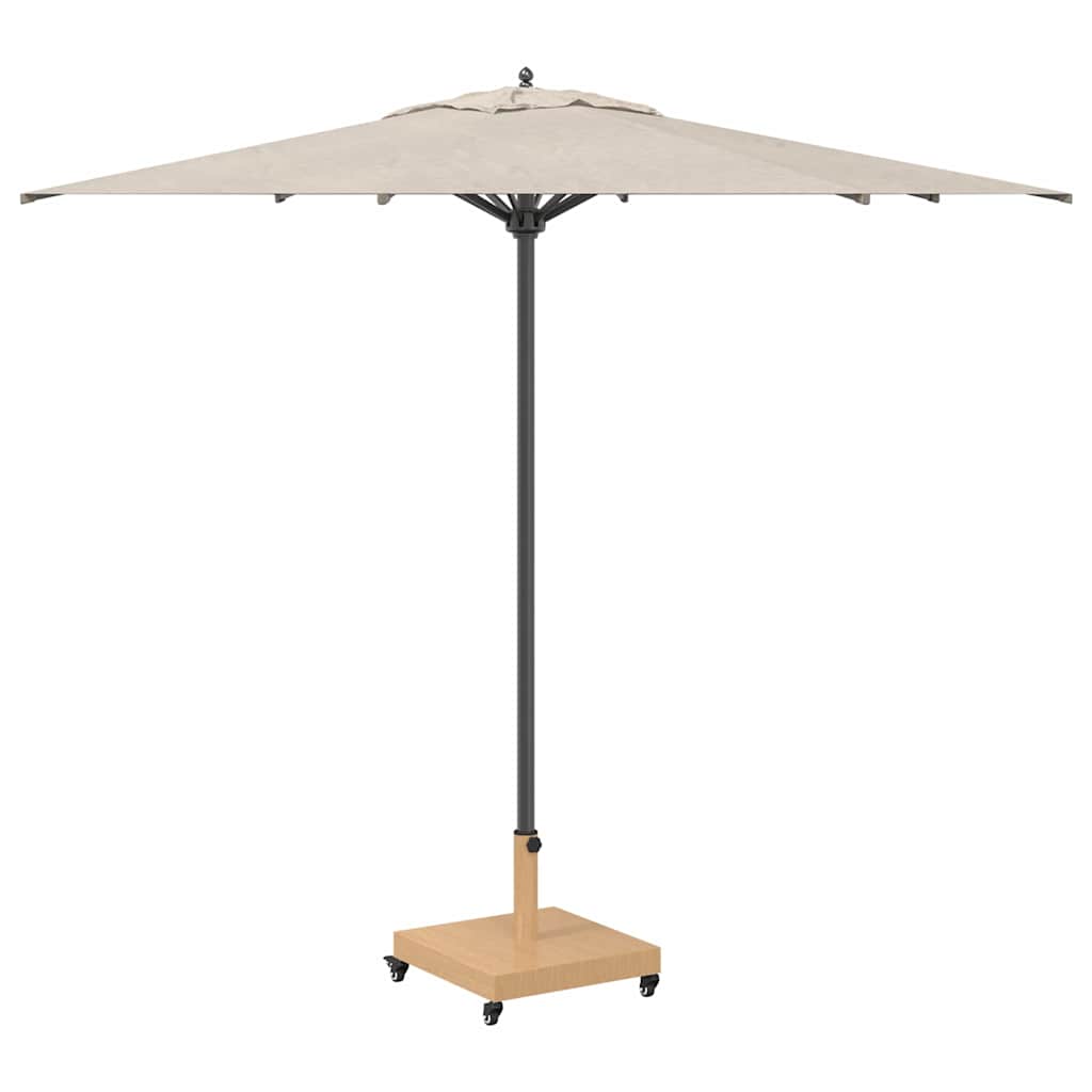 vidaXL Buiten Parasols Lichthout 45 x 45 x 32 cm Staal, Beton