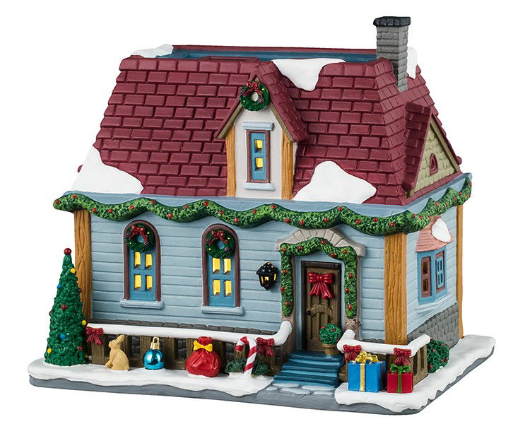 Kerstdorpminiatuur Smythe Residence 17x27x21 cm - 