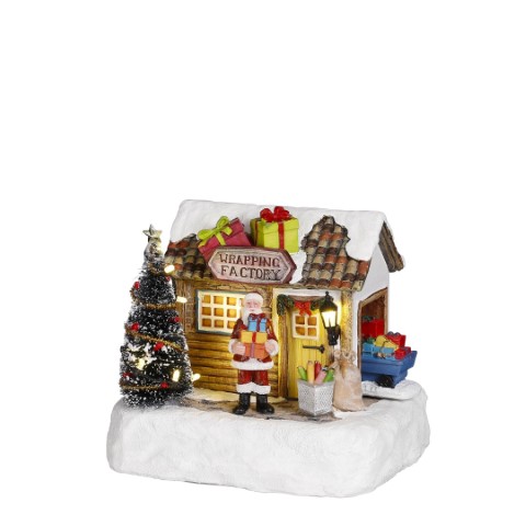 Luville Wrapping factory battery operated - l16,5xb13xh14cm - 