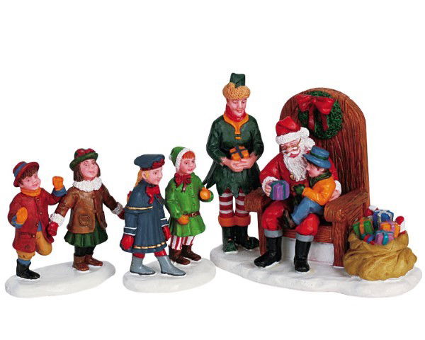 Lemax Visiting santa - 