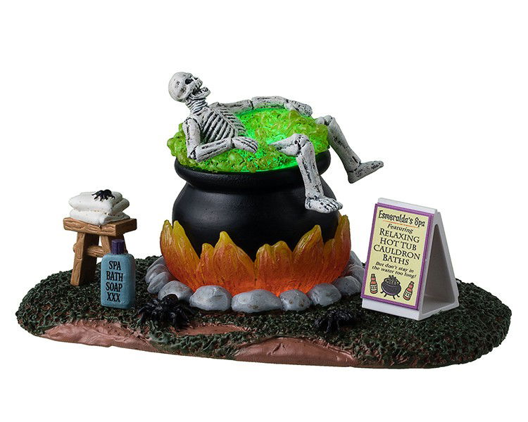Lemax Halloweenminiatuur Nothing Like A Hot Bath 12x19x10 cm - 