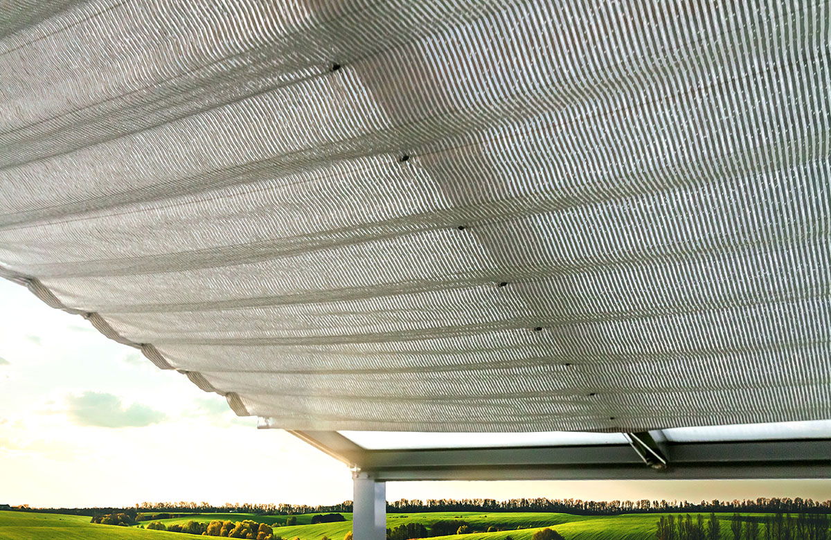 Outdoor queen Zonnedoek 300x300 cm parelmoer Prince Line - 