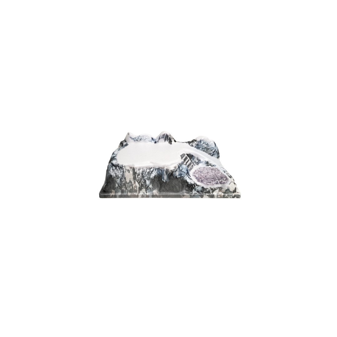 My village Basis kerstdorp full colour- mont blanc 42x25 cm - 