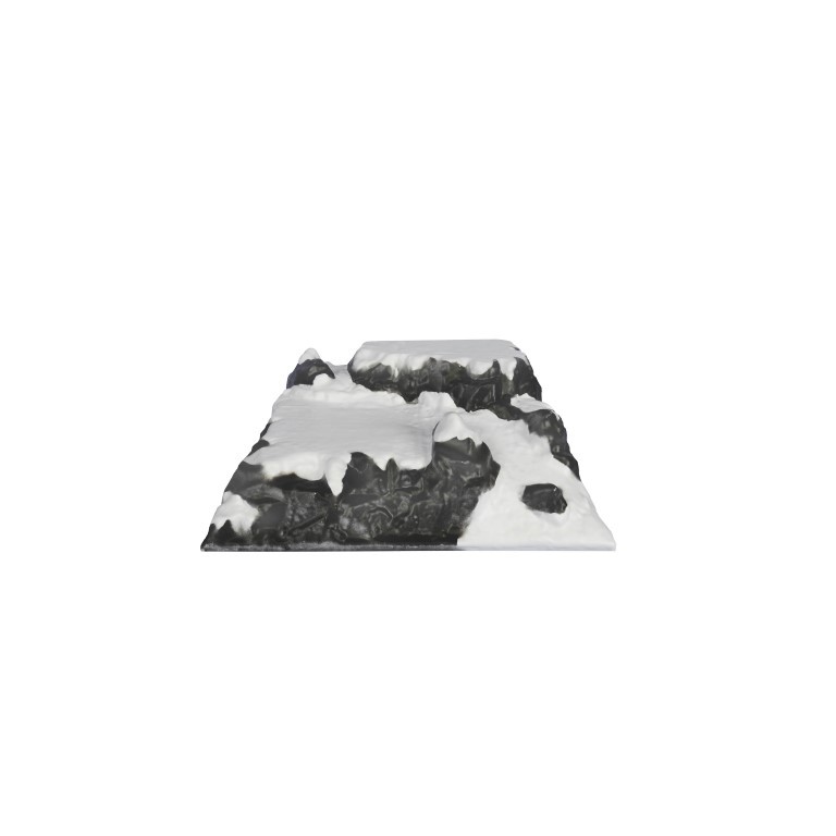 My village Basis kerstdorp mini piste 39x38cm - 