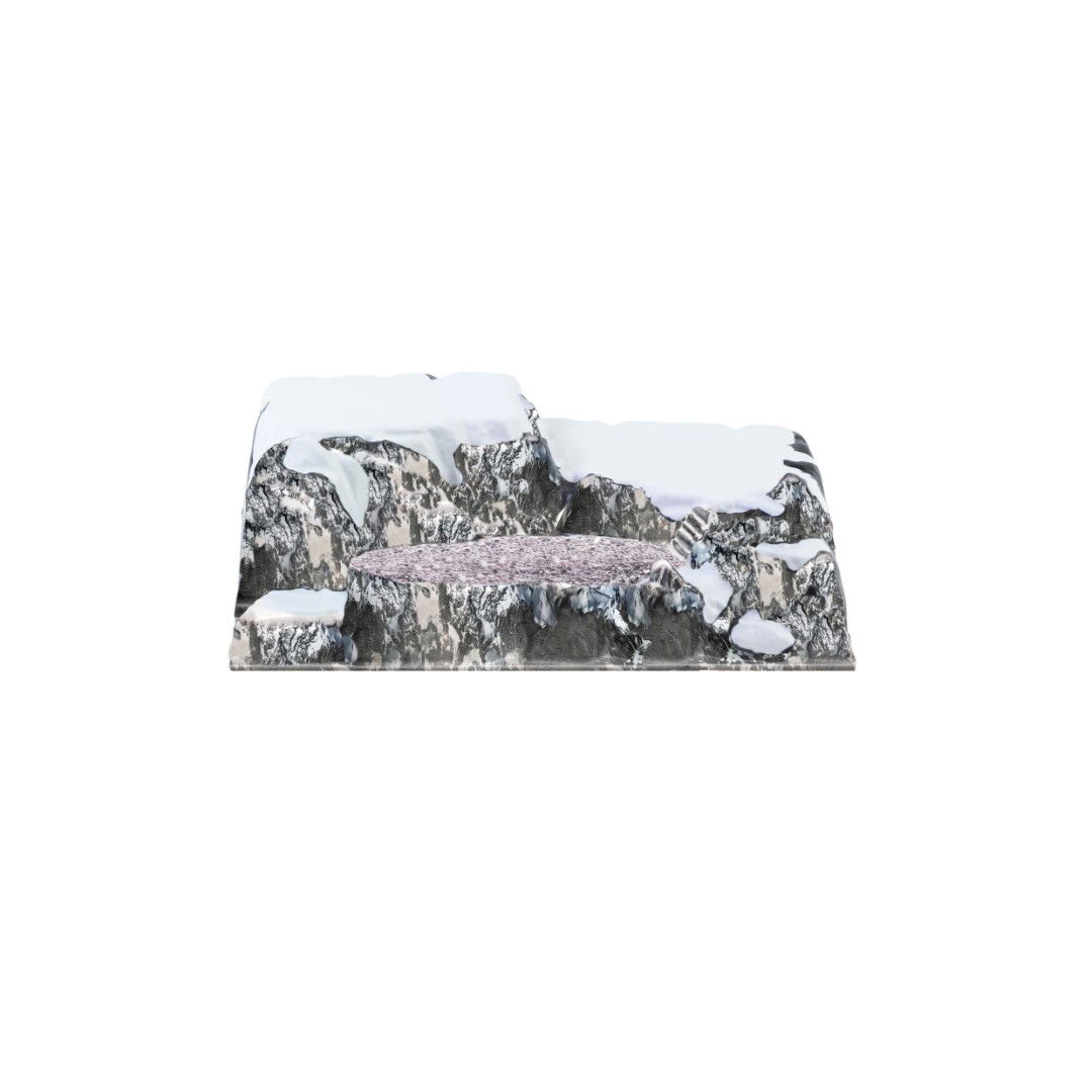 My village Basis kerstdorp full colour Trentino 50 x 38 cm - 