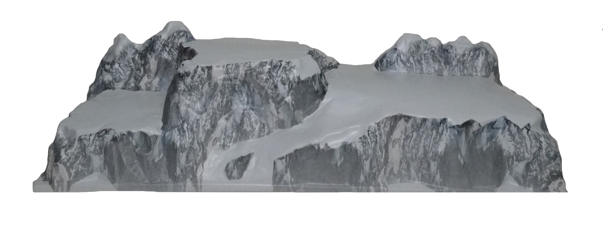 My village Basis kerstdorp full colour arlberg 120x40 cm - 