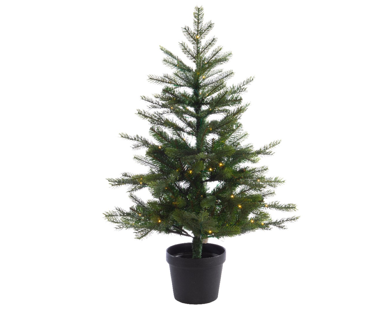 Everlands Grandis kunstkerstboom prelit d63h90 cm80l groen kerst - 