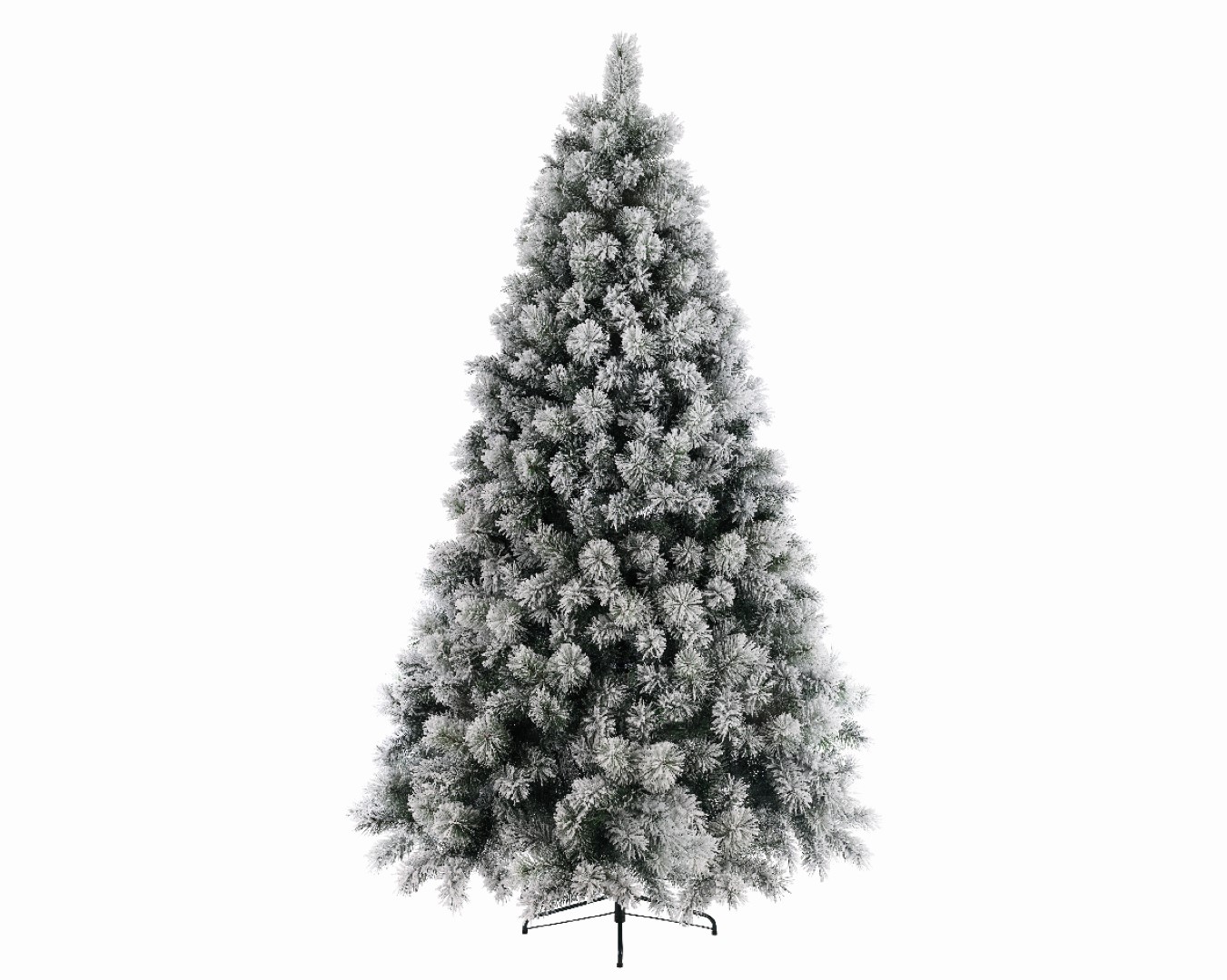 Everlands Vancouver kunstkerstboom d172h300 cm groen/wit kerst - 