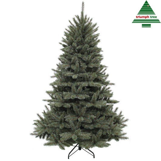 Triumph tree Forest Frosted Pine kunstkerstboom newgrowth blue d168 h260 cm - 