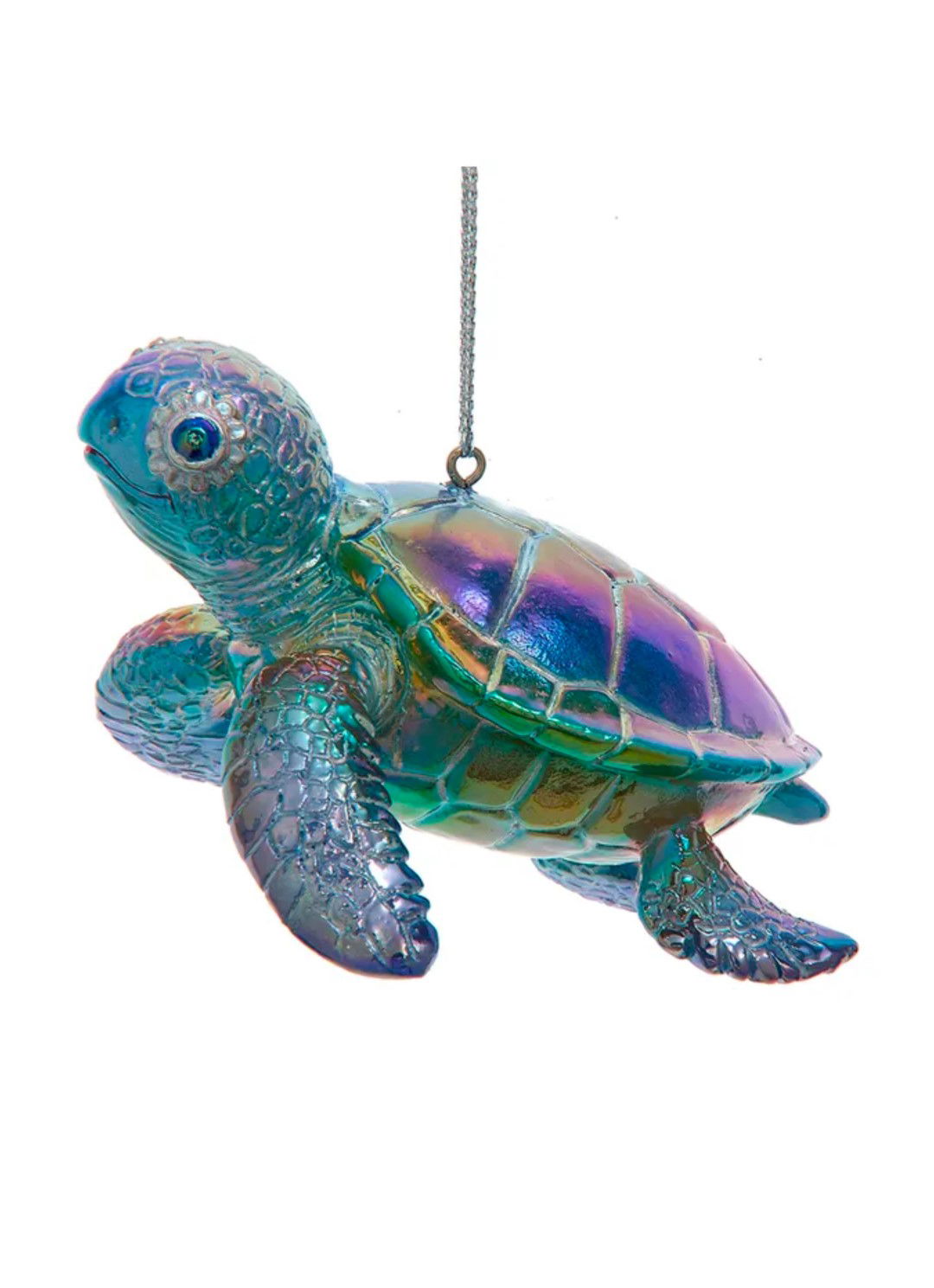 Kurt s adler 3.5 inch Resin Colorful Sea Turtle Orn 8,89x7,62x5,08 cm kerstornament -