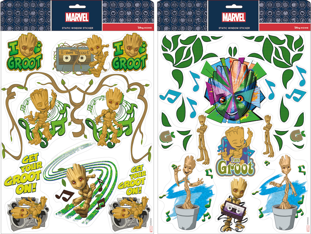Kurt s adler Raamsticker plastic groot l42cm - 