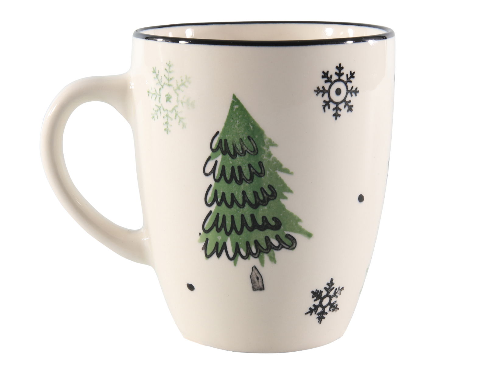 Hit Mok kerstboom deco 350ml - 