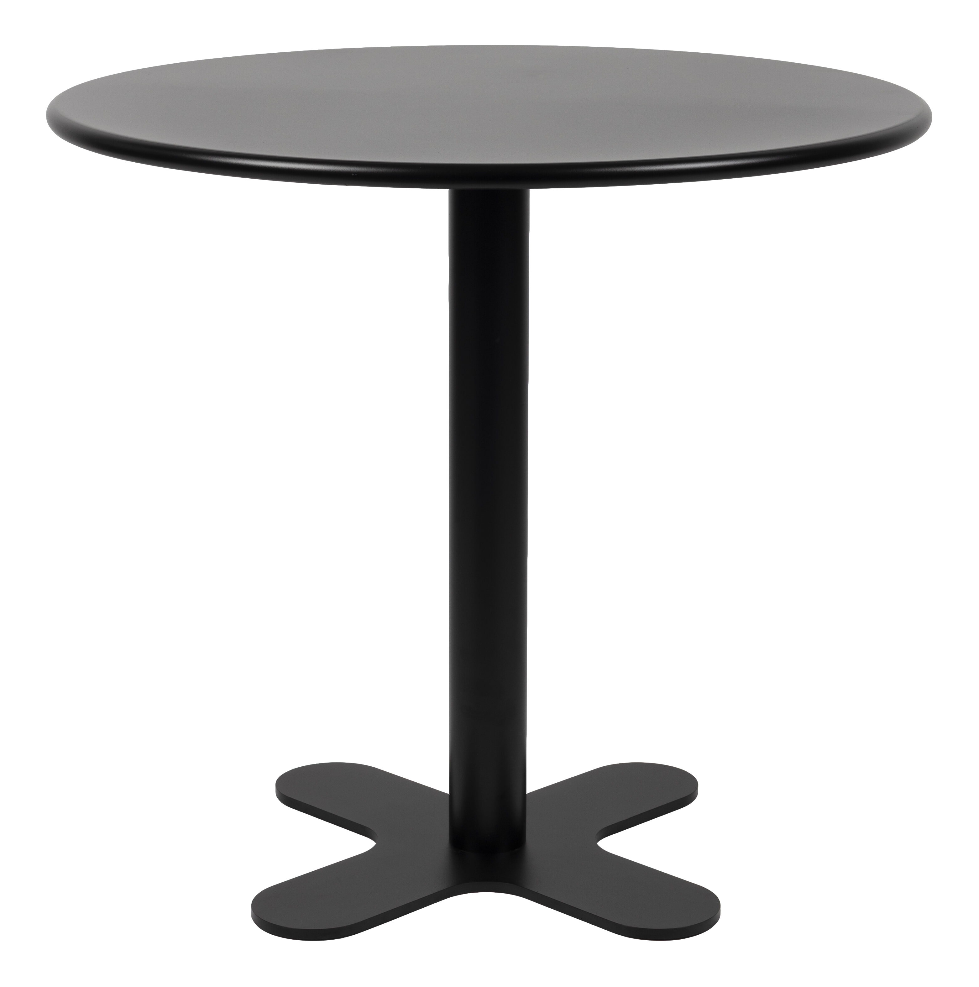 ZILT Ronde Outdoor Bistrotafel Yusuf 80cm - Zwart