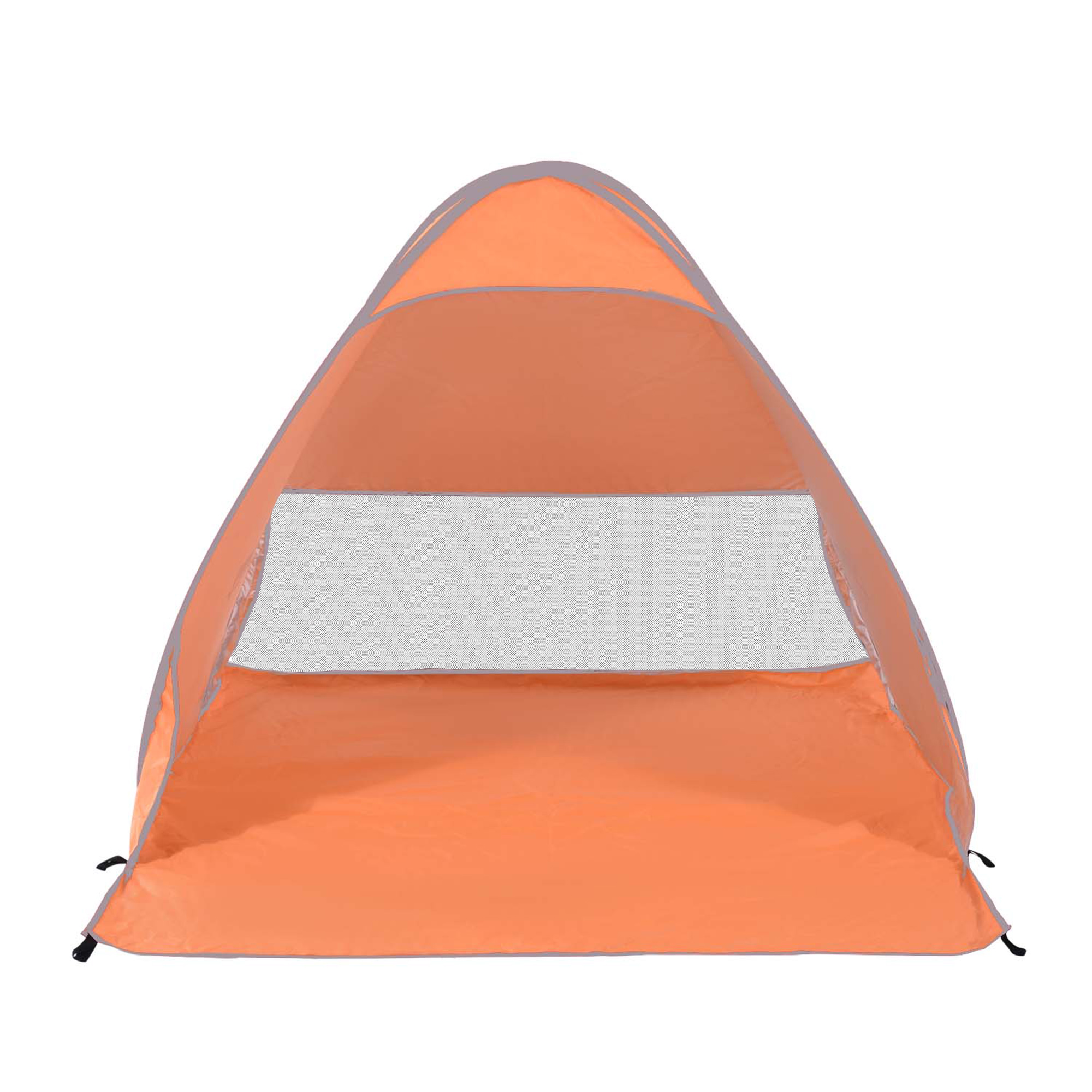 Outsunny Pop-up Tent, Strandtent, Campingtent, Polyester, 200 x 150 x 119 cm, Oranje