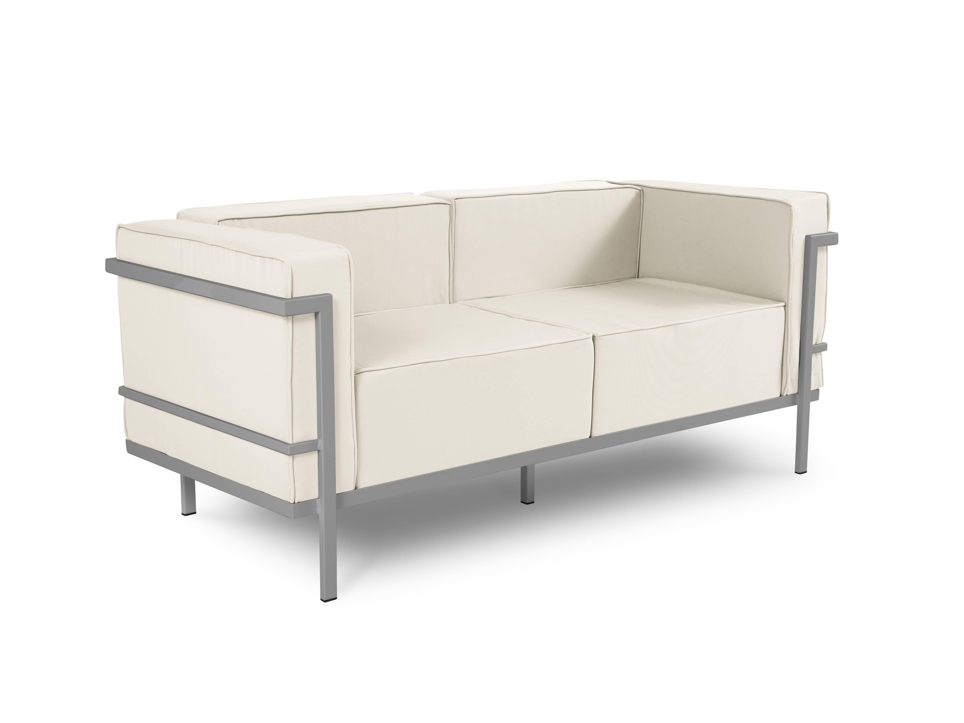 Calme Jardin Outdoor 2-zitsbank Cannes Grey | 