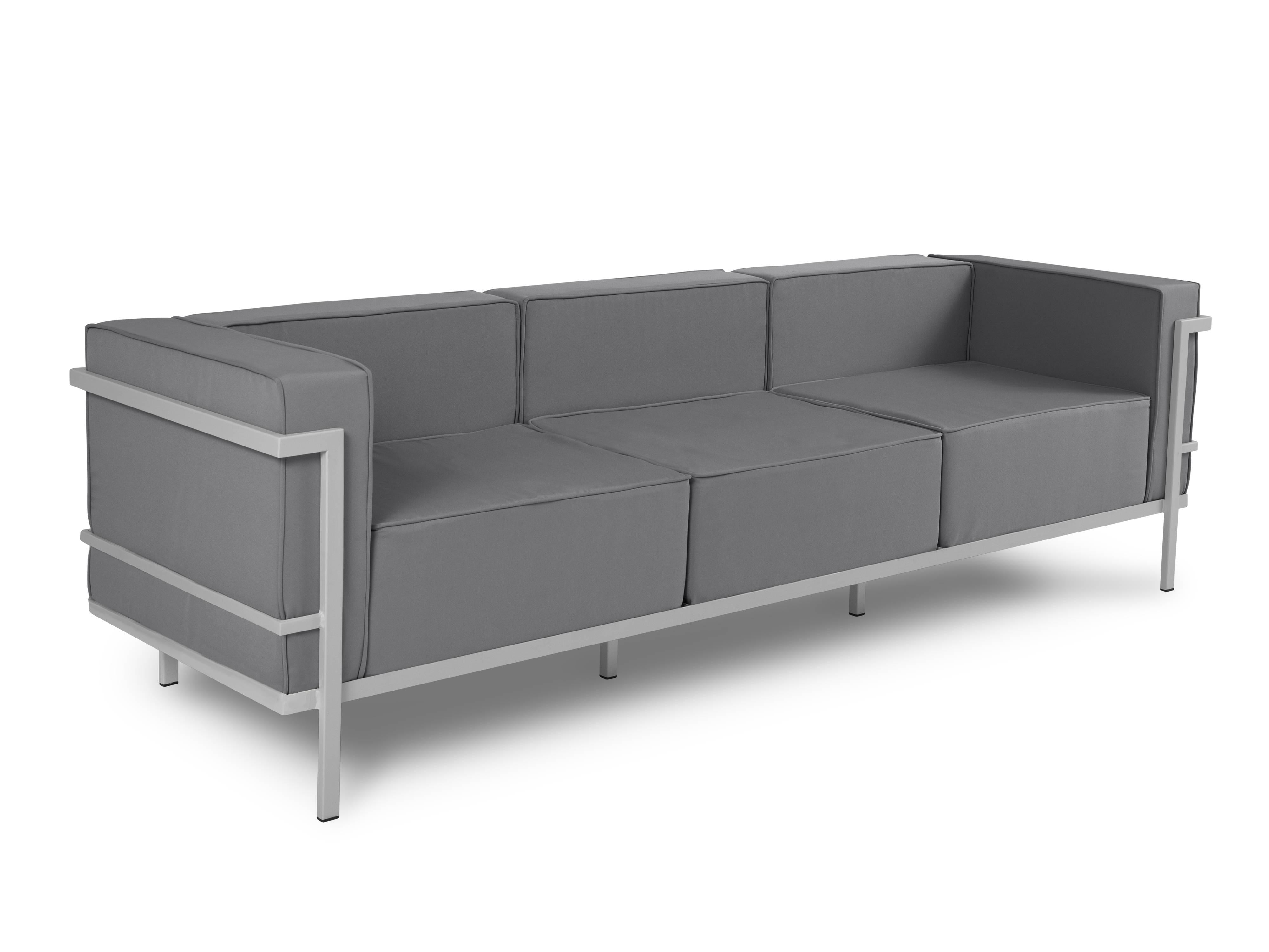 Calme Jardin Outdoor 3-zitsbank Cannes Grey | 