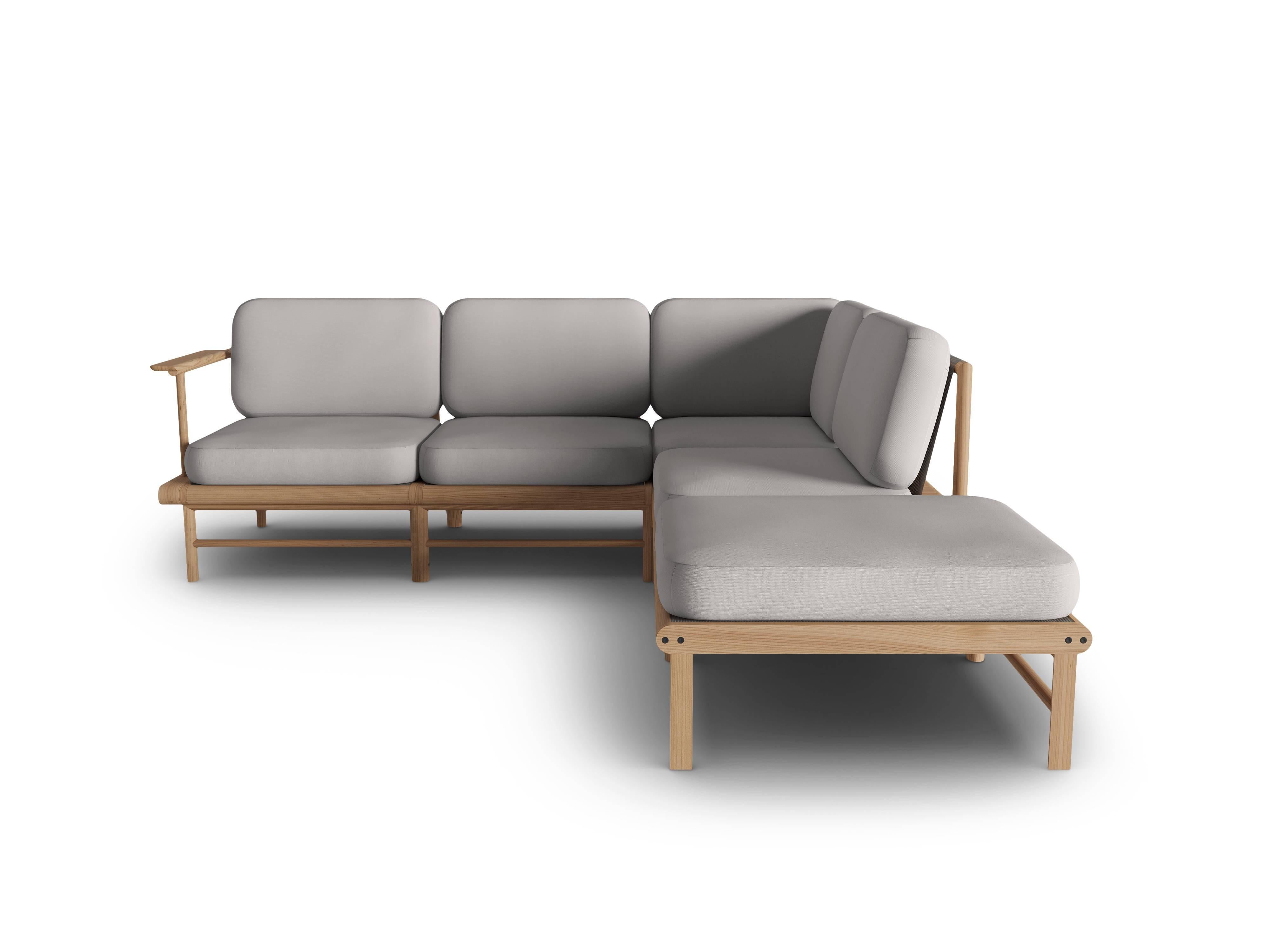 Calme Jardin Outdoor hoekbank Belize rechts | 