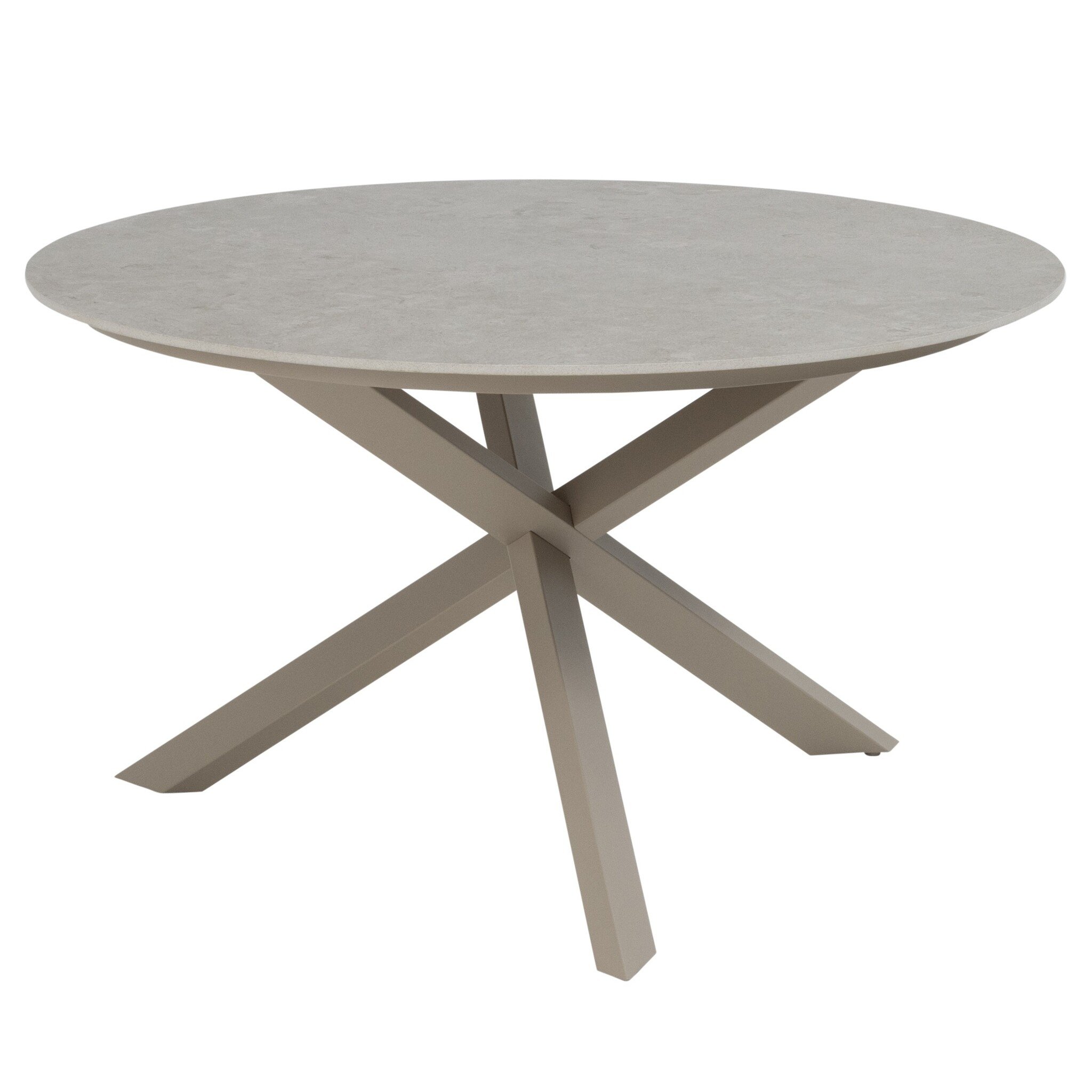 Taste 4SO Prado dining tuintafel 130xH75 cm keramiek latte 