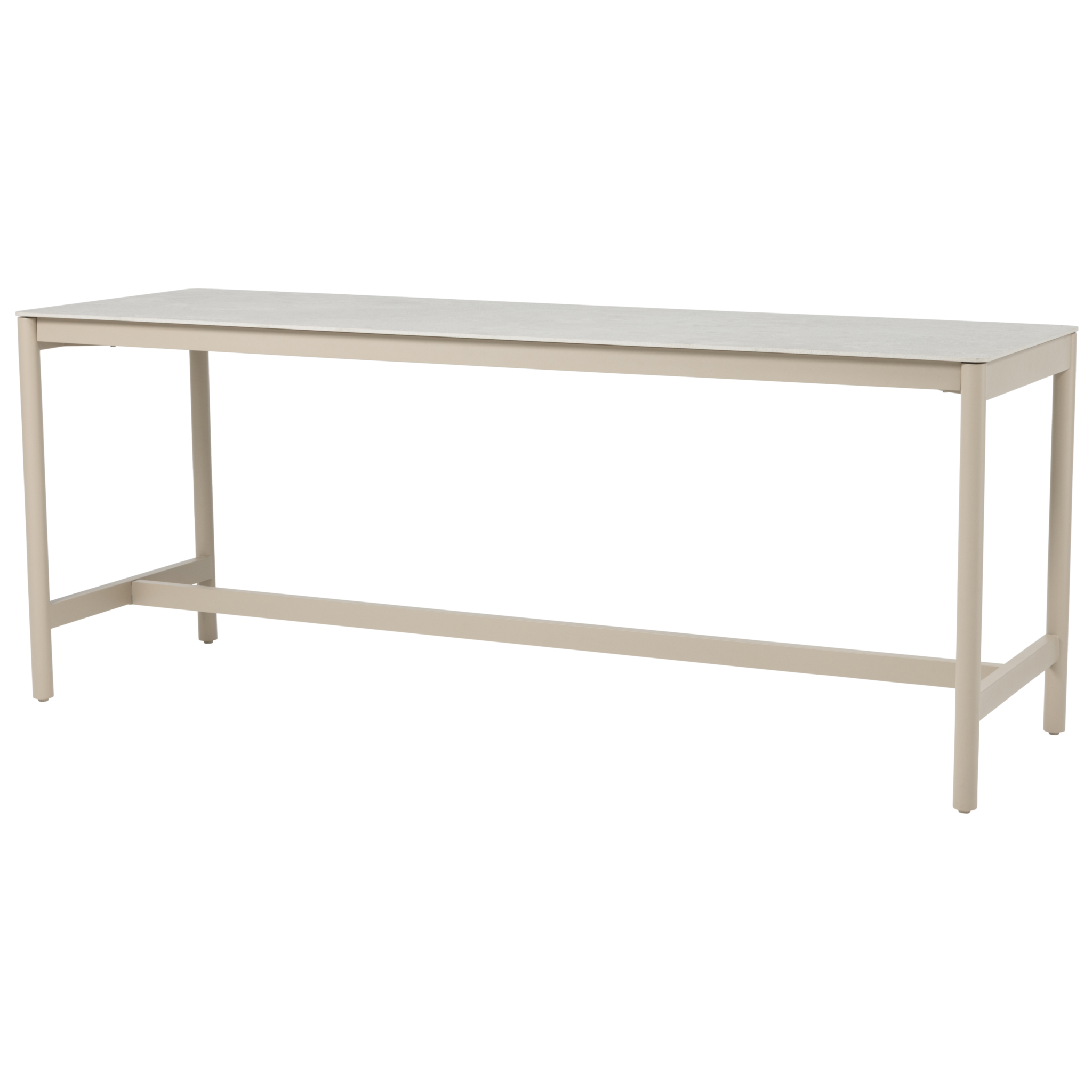 Taste 4SO Soho high dining tuintafel 220x75xH95 cm keramiek latte 