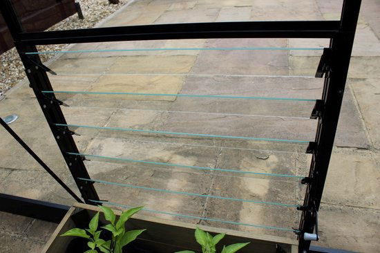 Hortus Tuinkas Louvreraam 6L Veiligheidsglas Groen Eden - 