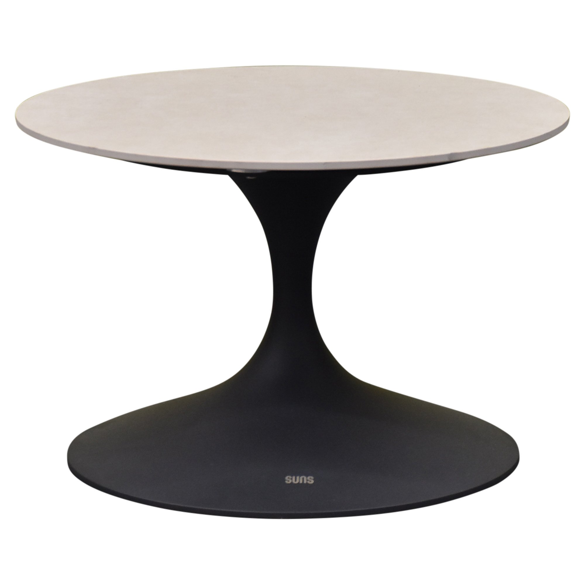 SUNS Nova loungetafel 60xH40 cm rond sintered stone matt royal grey