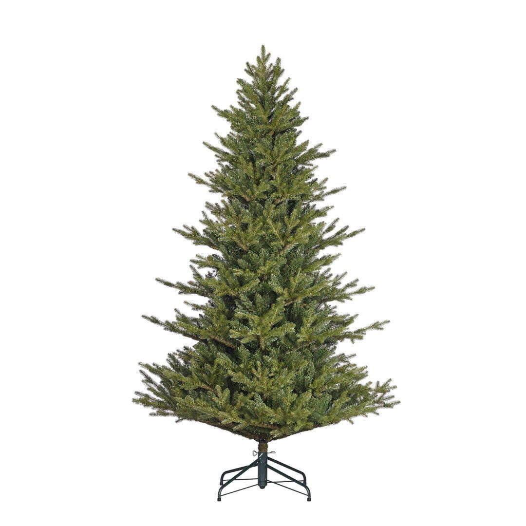 Black box Kunstkerstboom Meran groen H230 x dia. 137 cm  -