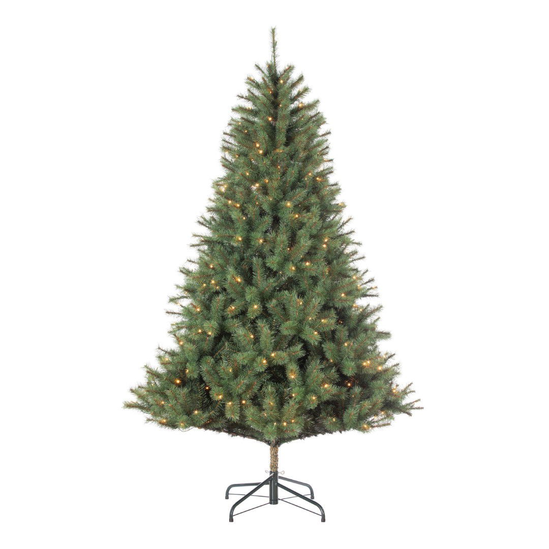 Black box Kunstkerstboom Norwood groen H185 x dia. 119 cm met 270 LED warm wit  -