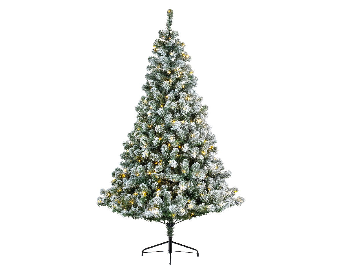 Everlands Imperial prelit H240 D147 cm 460 lampjes groen/wit KSD -