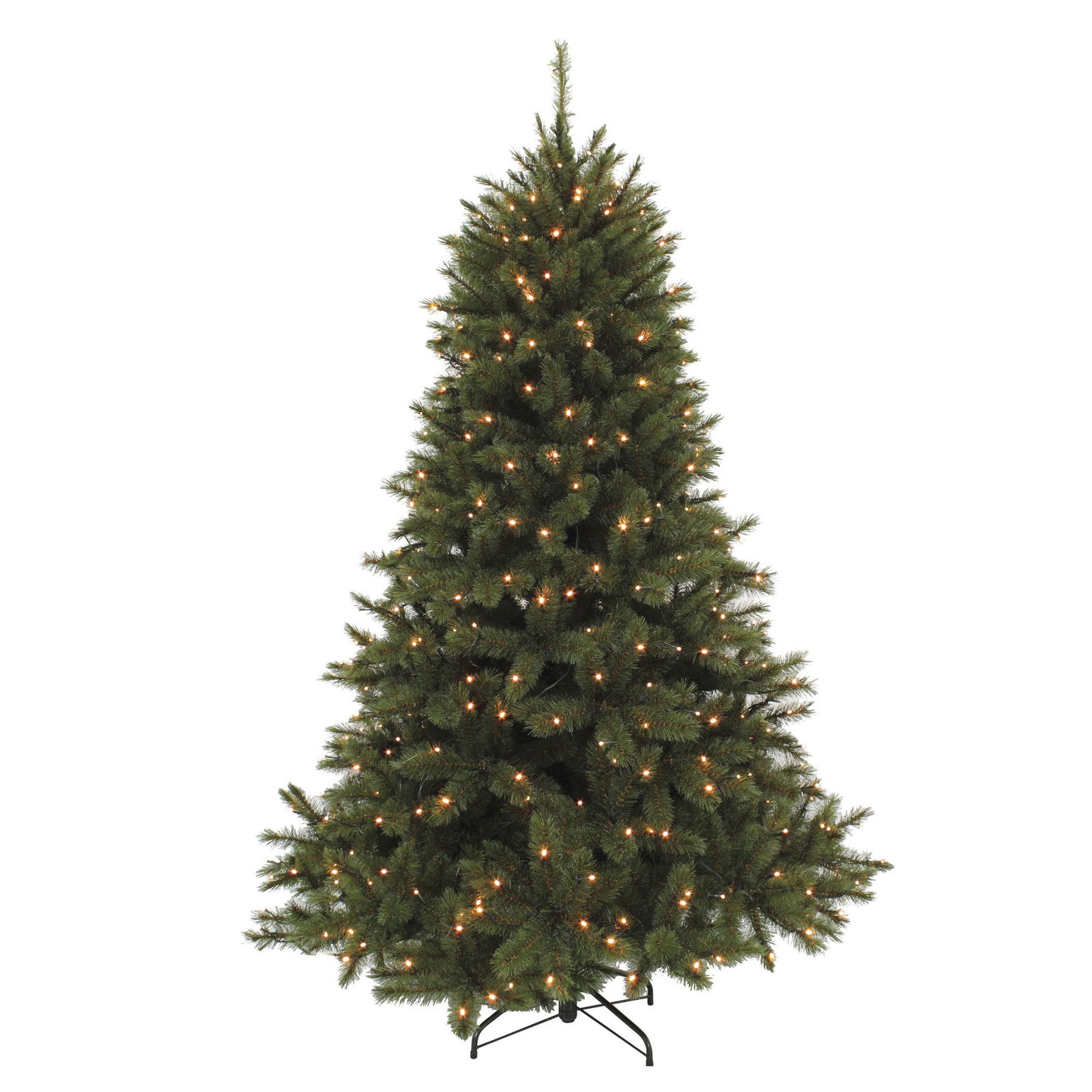 Triumph tree Forest Frosted Pine kunstkerstboom donkergroen LED d168 h260 cm  -