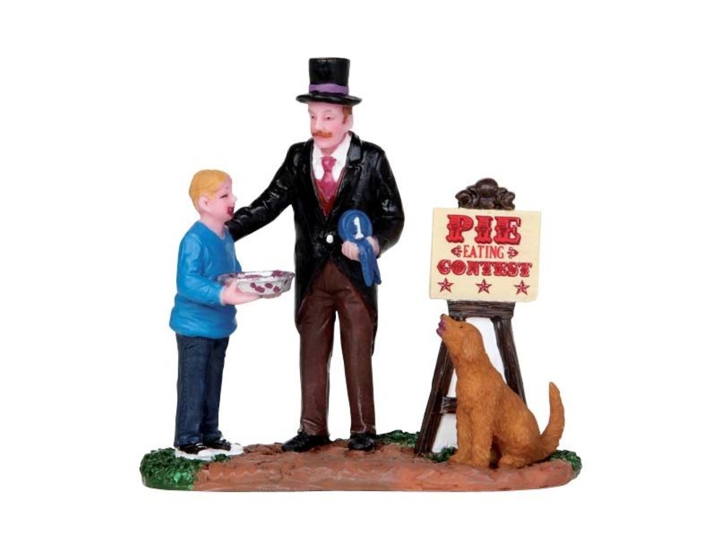 Lemax Kerstfiguur Pie chomping champ  -