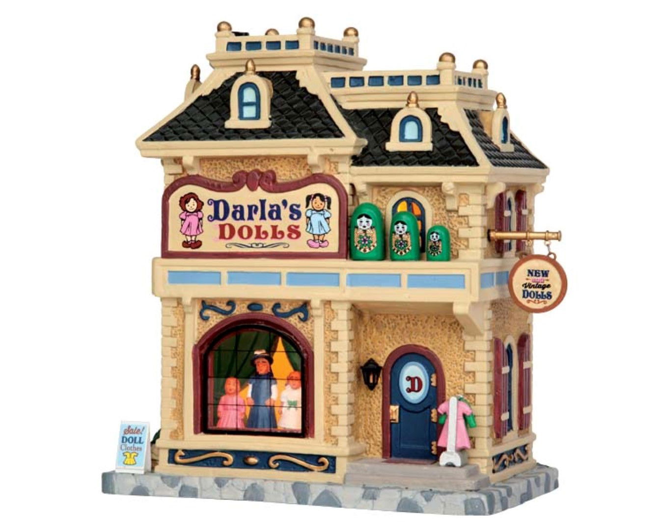 Lemax Kerstfiguur Darla's dolls b/o led  -