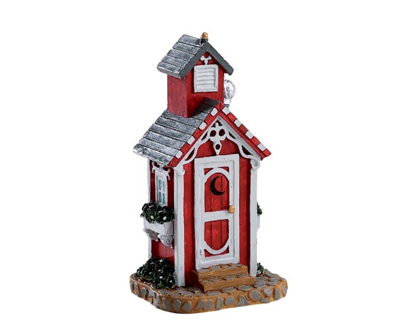 Lemax Kerstfiguur Victorian outhouse  -