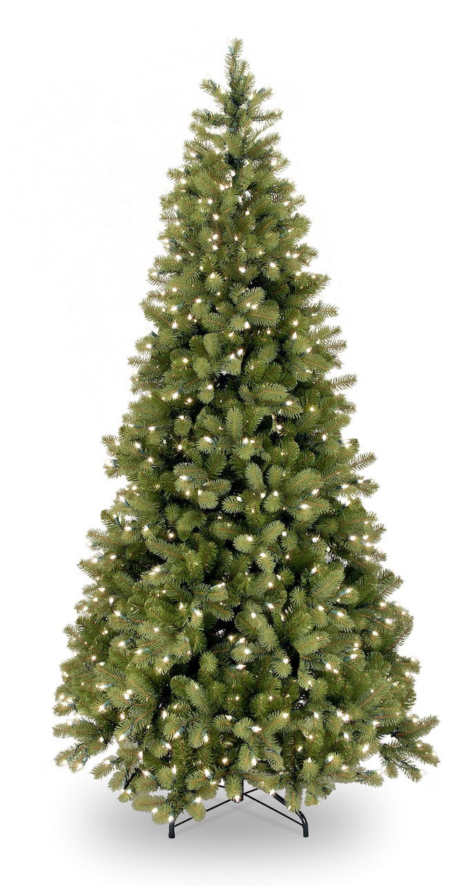 National tree company Poly Bayberry Slim kunstkerstboom Hinged 198 cm met 400 LED Power Connect  - 