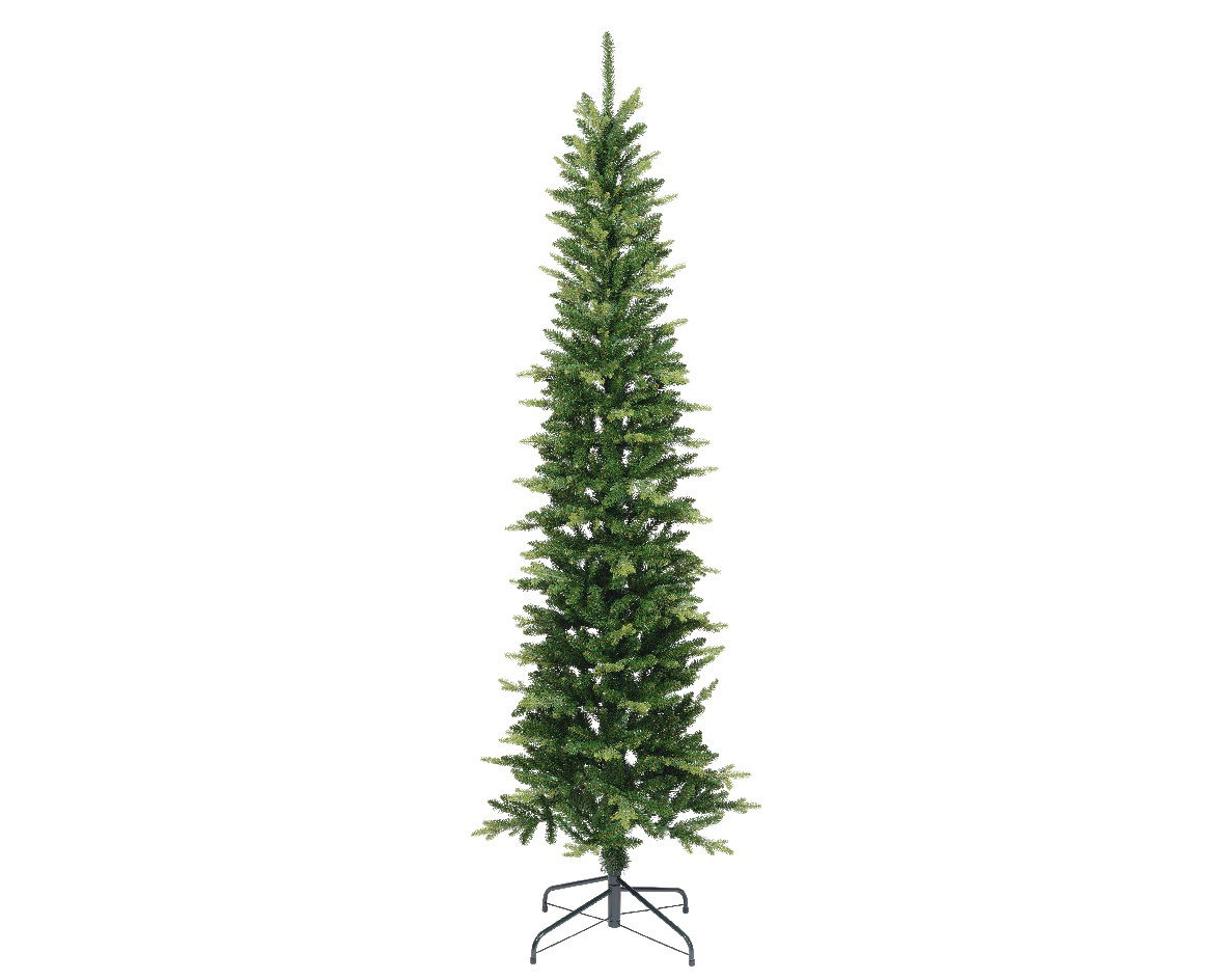 Everlands Kunstkerstboom Slim Fir groen H210 D68 cm  - 