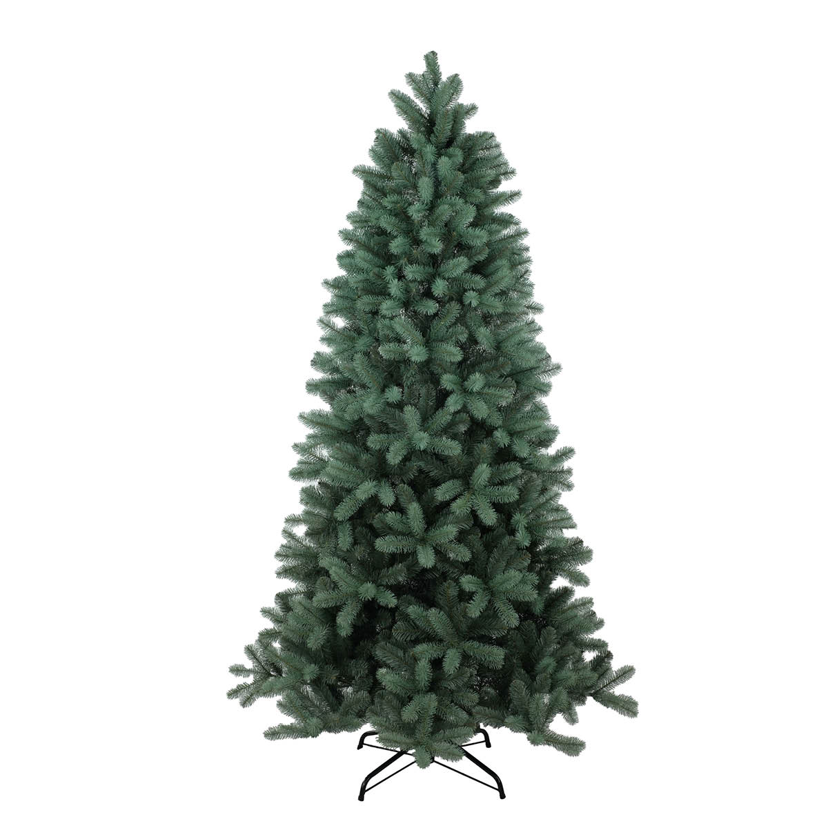 National tree company Feel Real Downswept Douglas Fir Blue Slim Hinged h213cm  - 